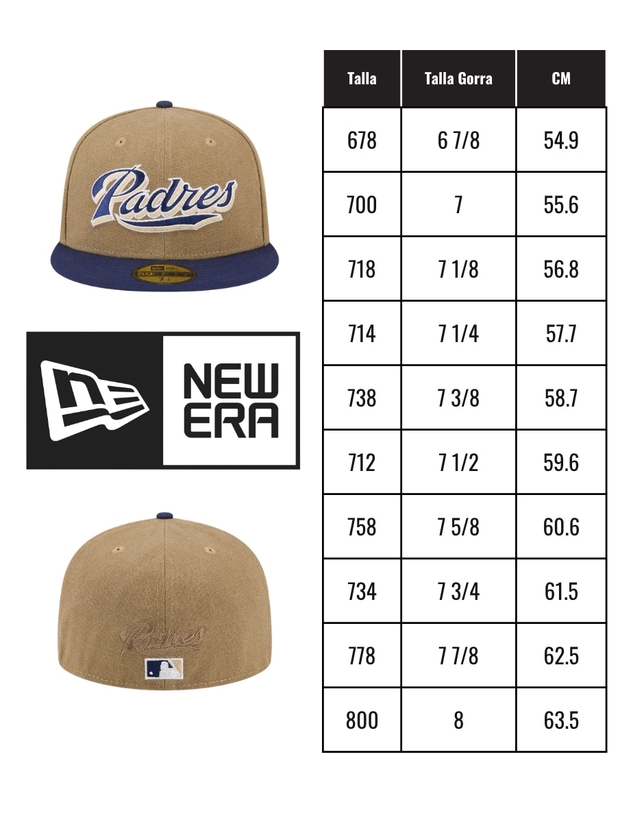 Gorra visera plana cerrada para béisbol san diego padres san diego padres para unisex 4