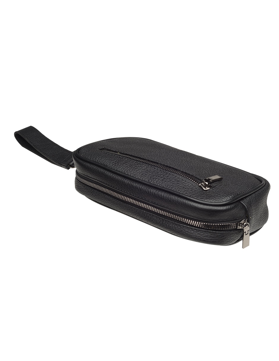 Neceser multiusos de piel individual unisex 5