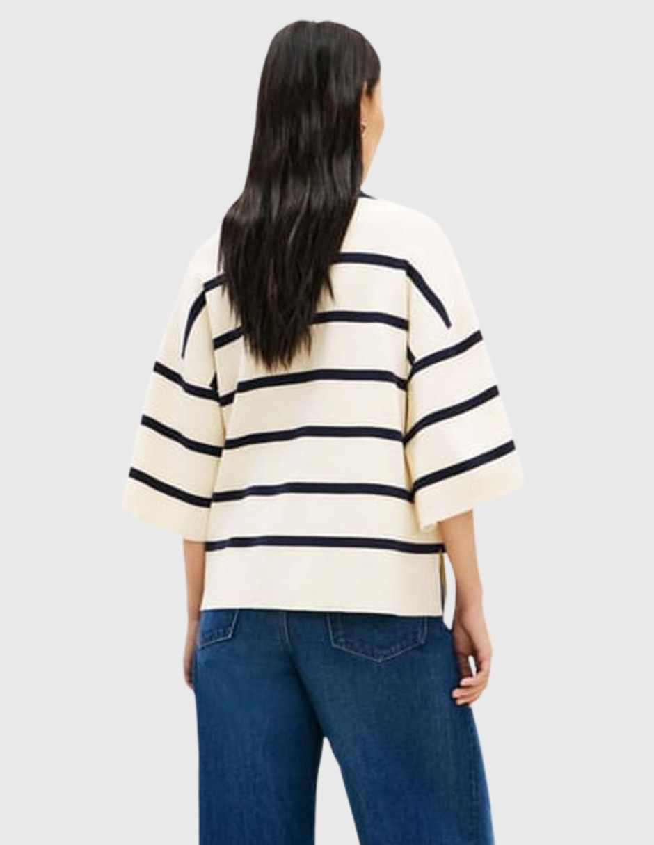 Suéter Tommy Hilfiger cuello polo para hombre