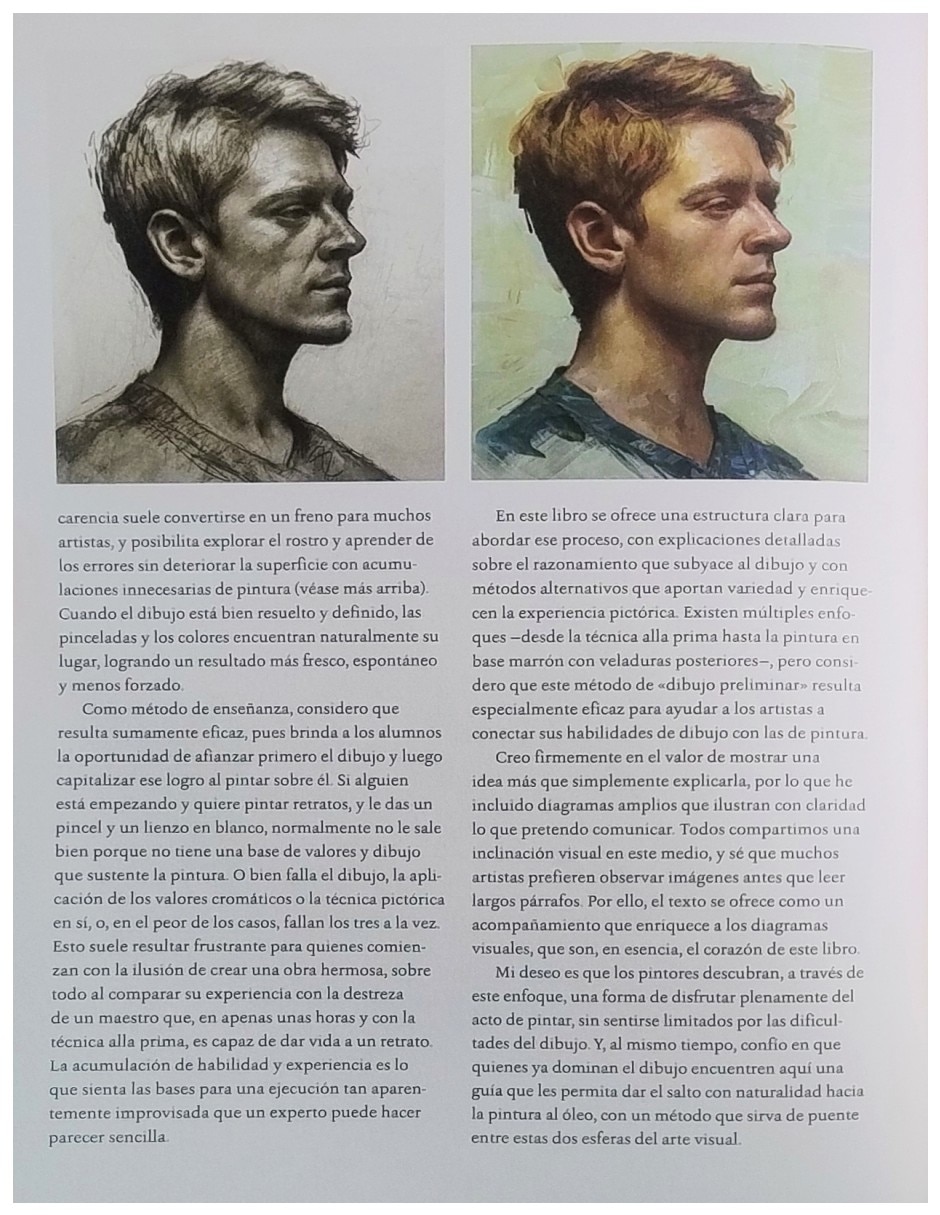 Libro Pintar Retratos Luminosos Guía completa para Representar Rasgos Faciales, Tonos de Piel, La Luz de Steve Forster