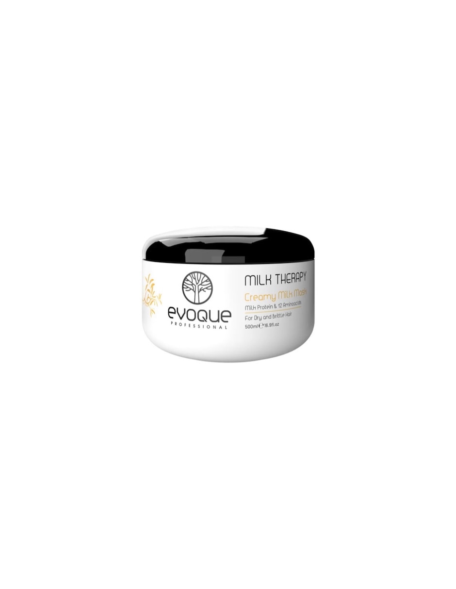Mascarilla para cabello mascarilla capilar milk therapy 500 ml para hidratar evoque sin familia o coleccion Mascarilla para cabello mascarilla capilar milk therapy 500 ml para hidratar evoque sin familia o coleccion
