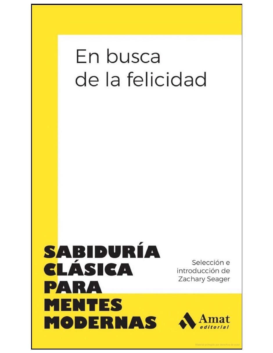 Libro en busca de la felicidad de Zachary Seager