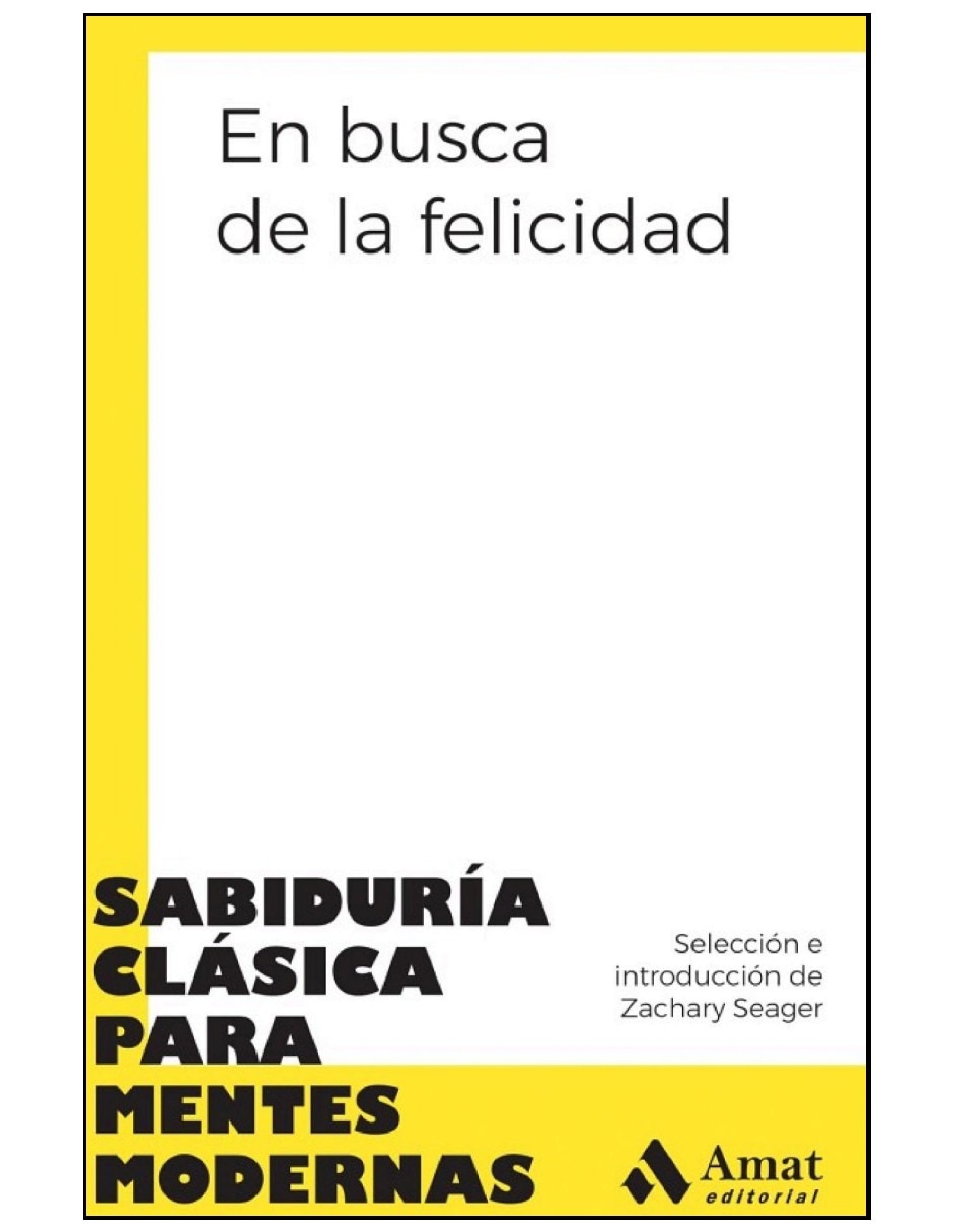 Libro en busca de la felicidad de Zachary Seager