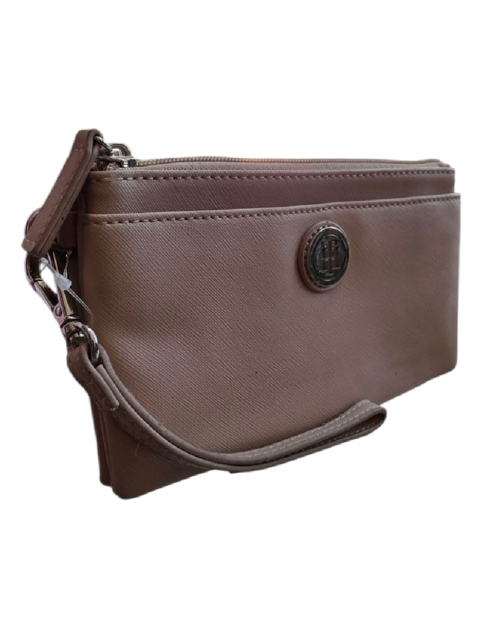 Bolsa wristlet Tommy Hilfiger para mujer
