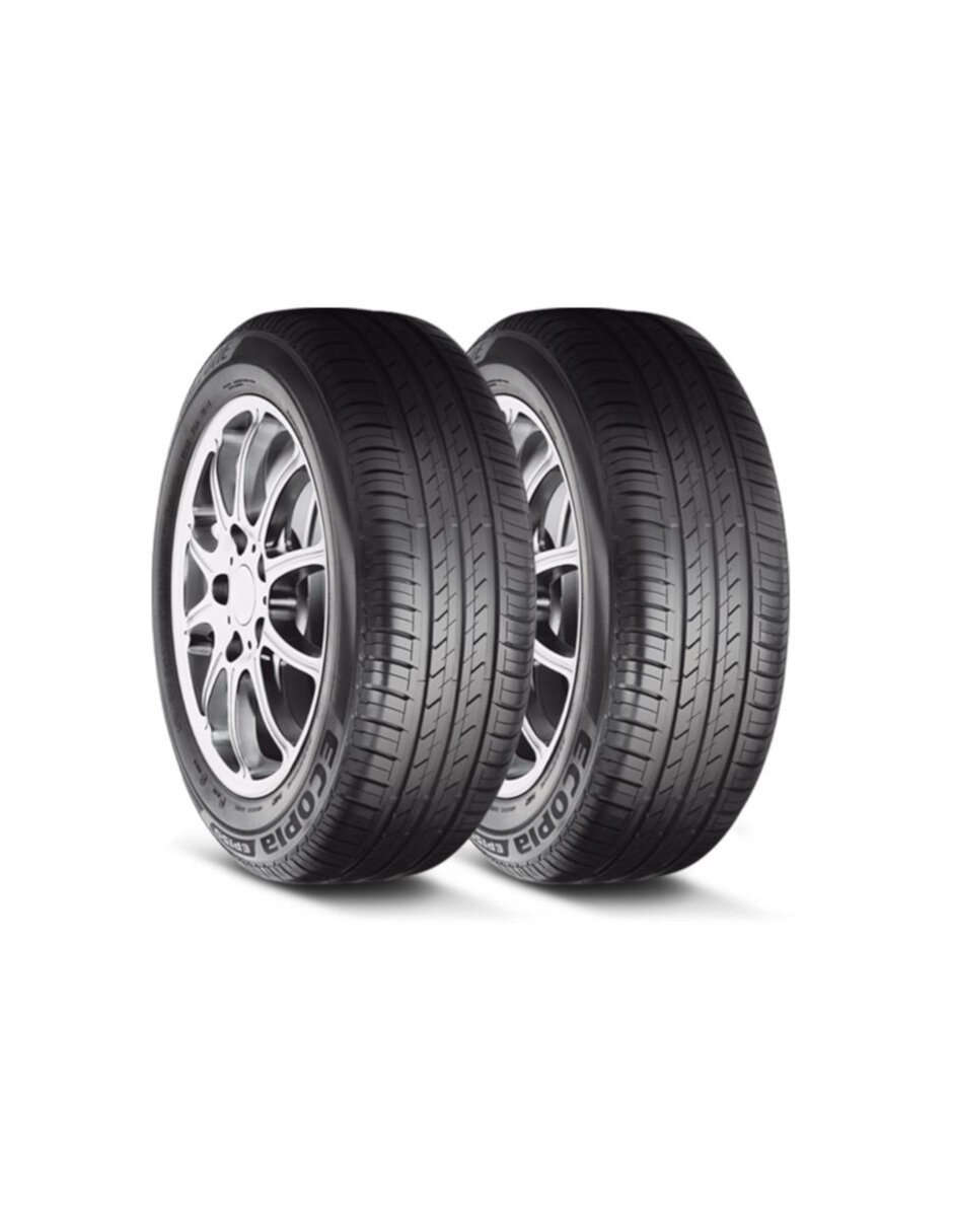 Set de llantas para auto Firestone Ecopia Ep150 175 / 65 R15