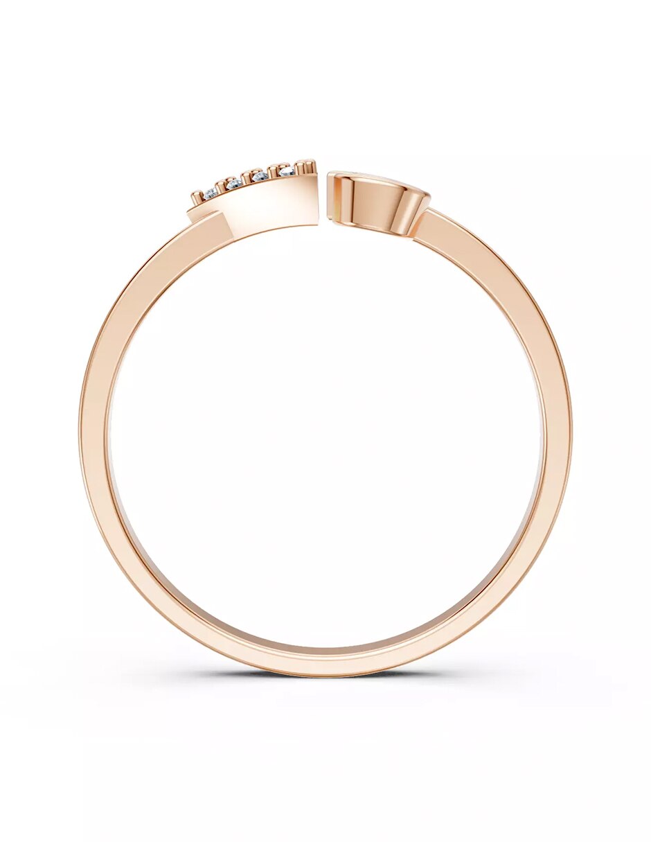 Anillo de compromiso de oro 9 k Amore Mio! 2