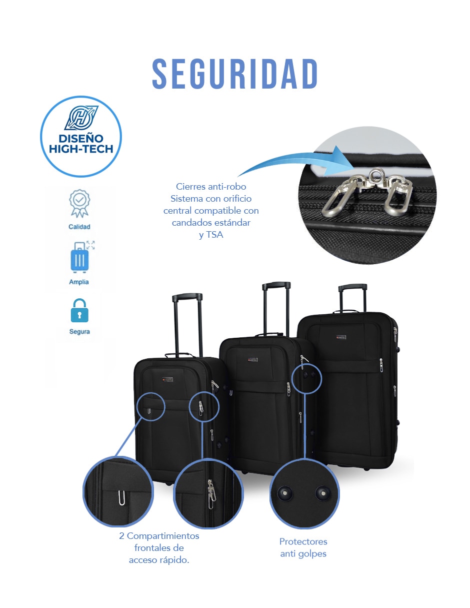 Set maletas de viaje 7
