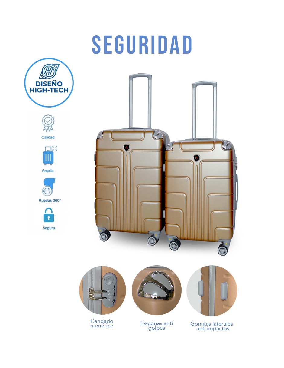 Set maletas de viaje Jony
