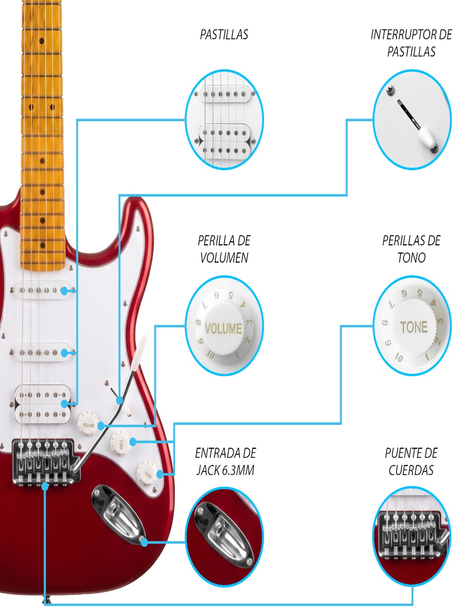 Guitarra eléctrica Steelpro JMB101