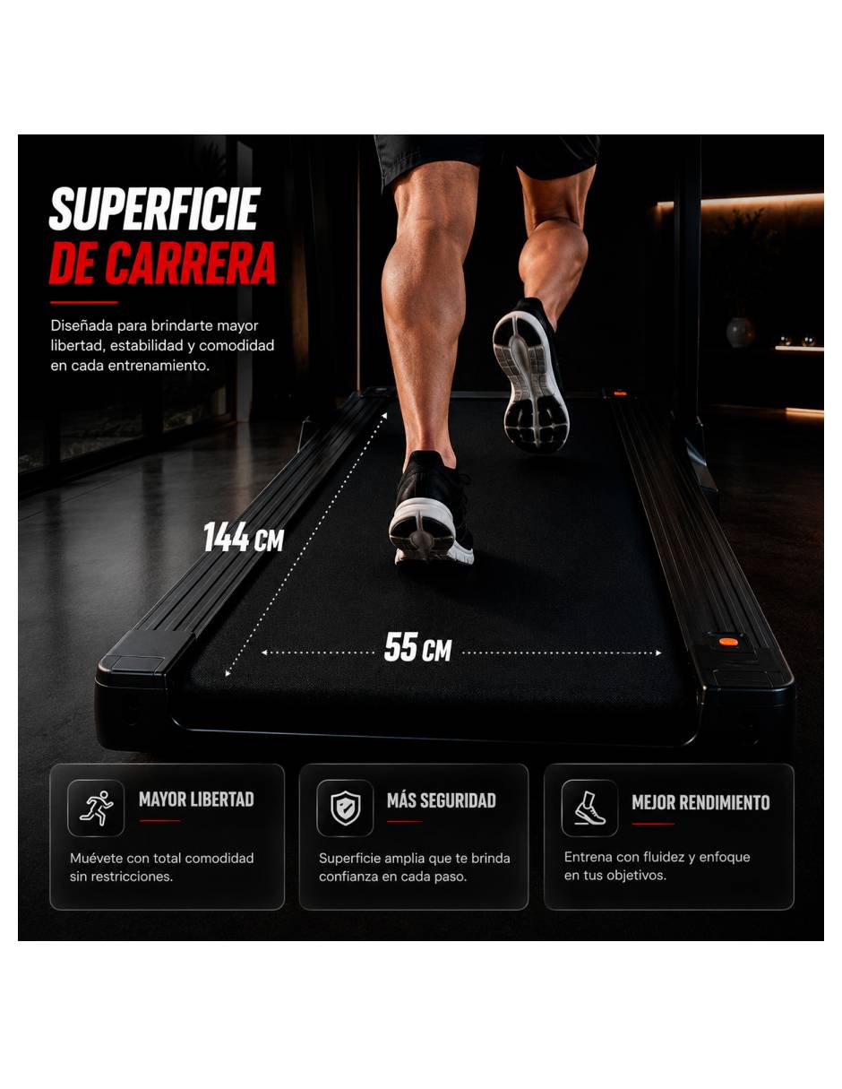 Caminadora profesional plegable 2