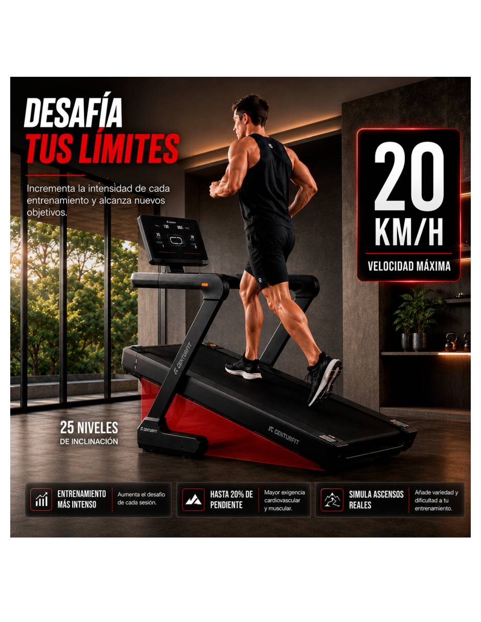 Caminadora profesional plegable 5