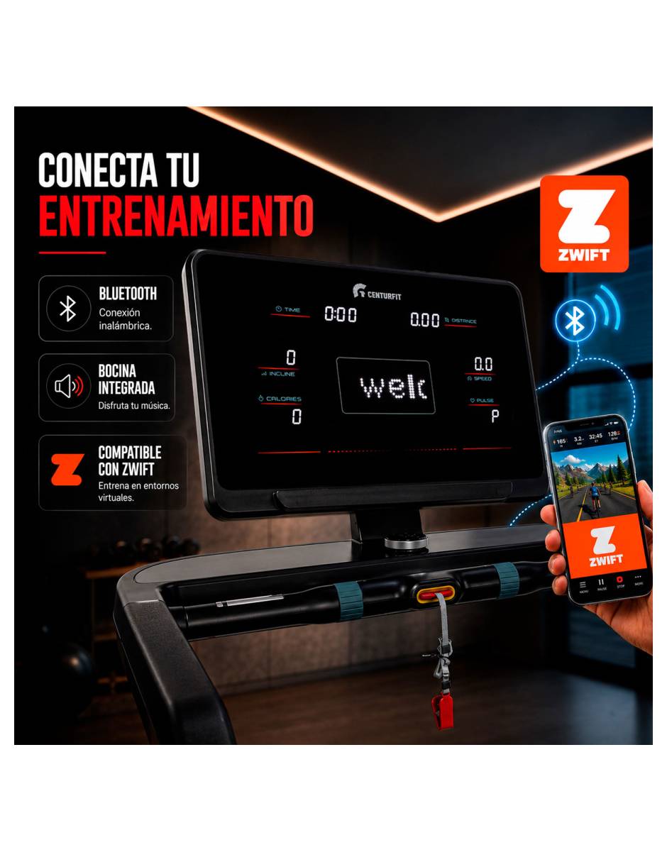 Caminadora profesional plegable 7