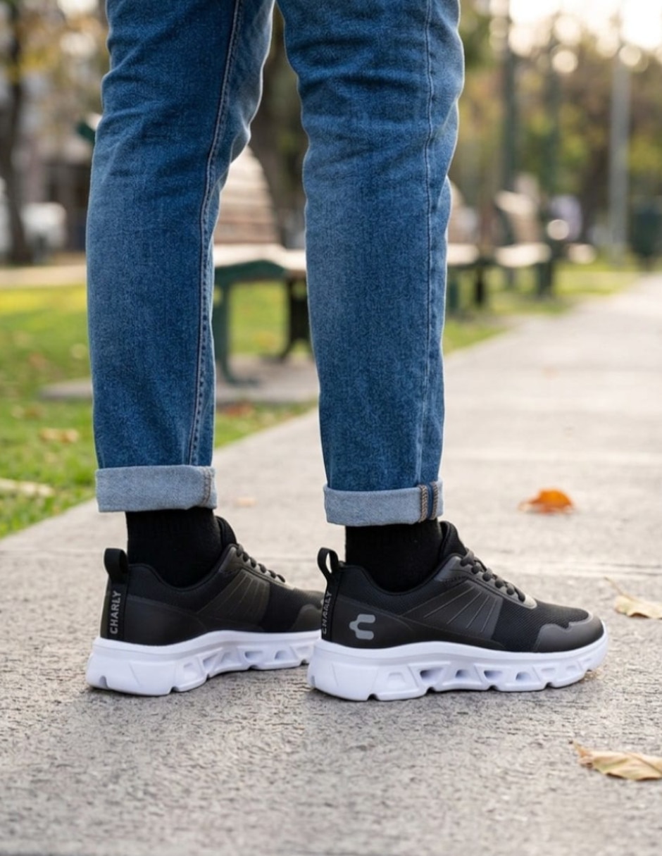 Tenis de piel para hombre 7