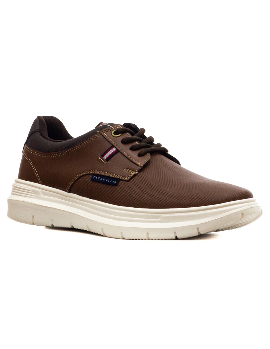 Tenis de piel sin familia o coleccion para hombre 3