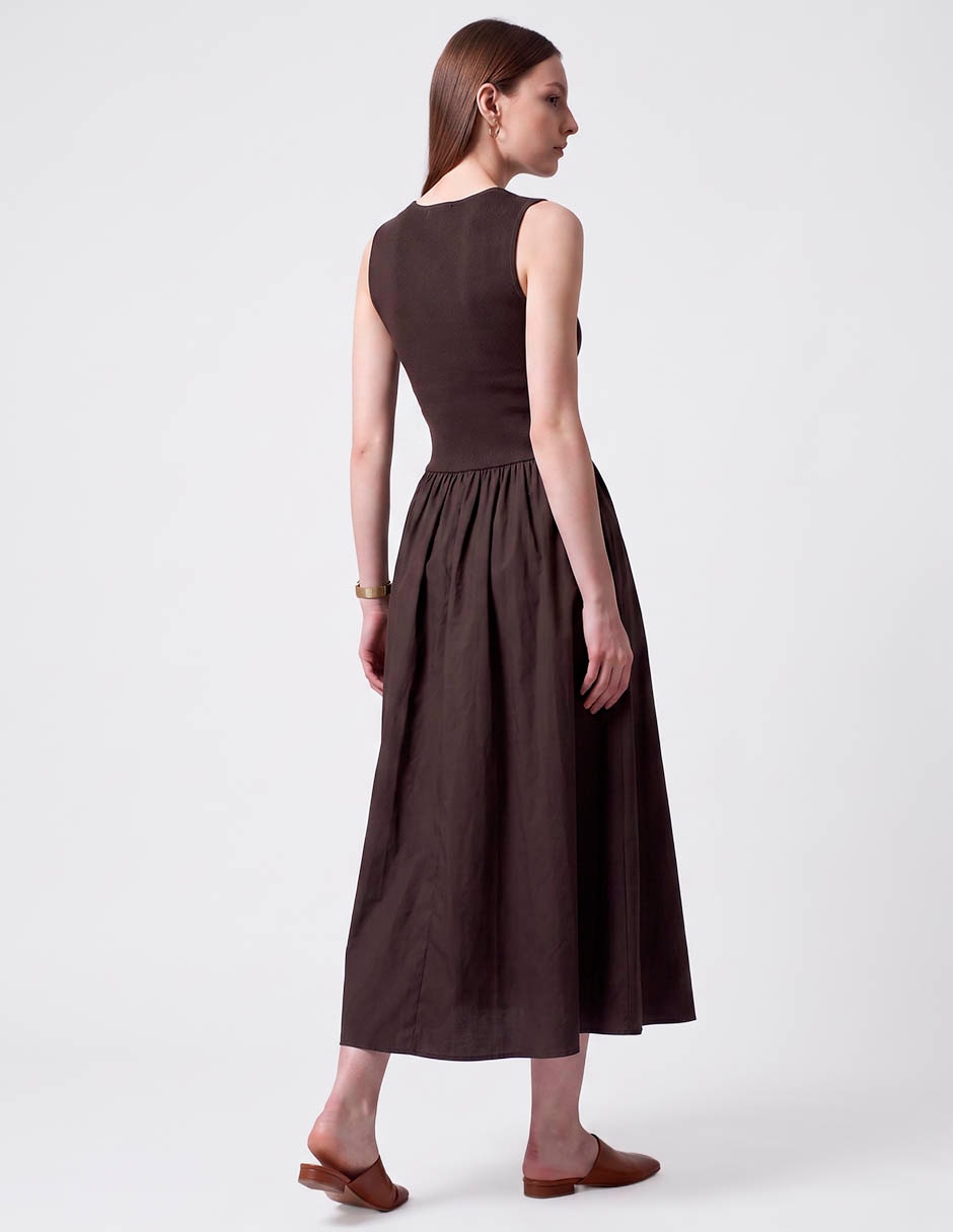 Vestido crop casual para mujer 2