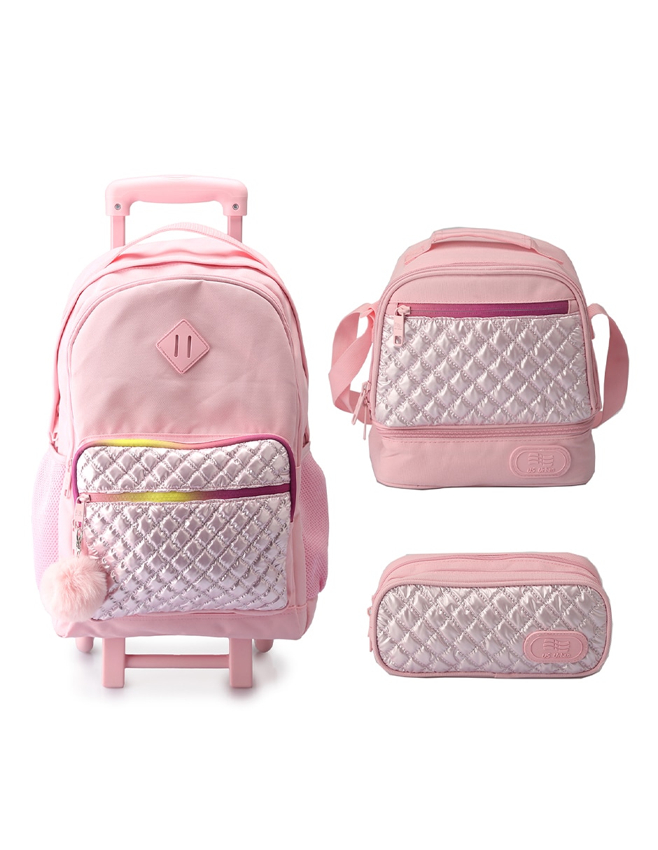 Set mochila escolar US Urban para niña