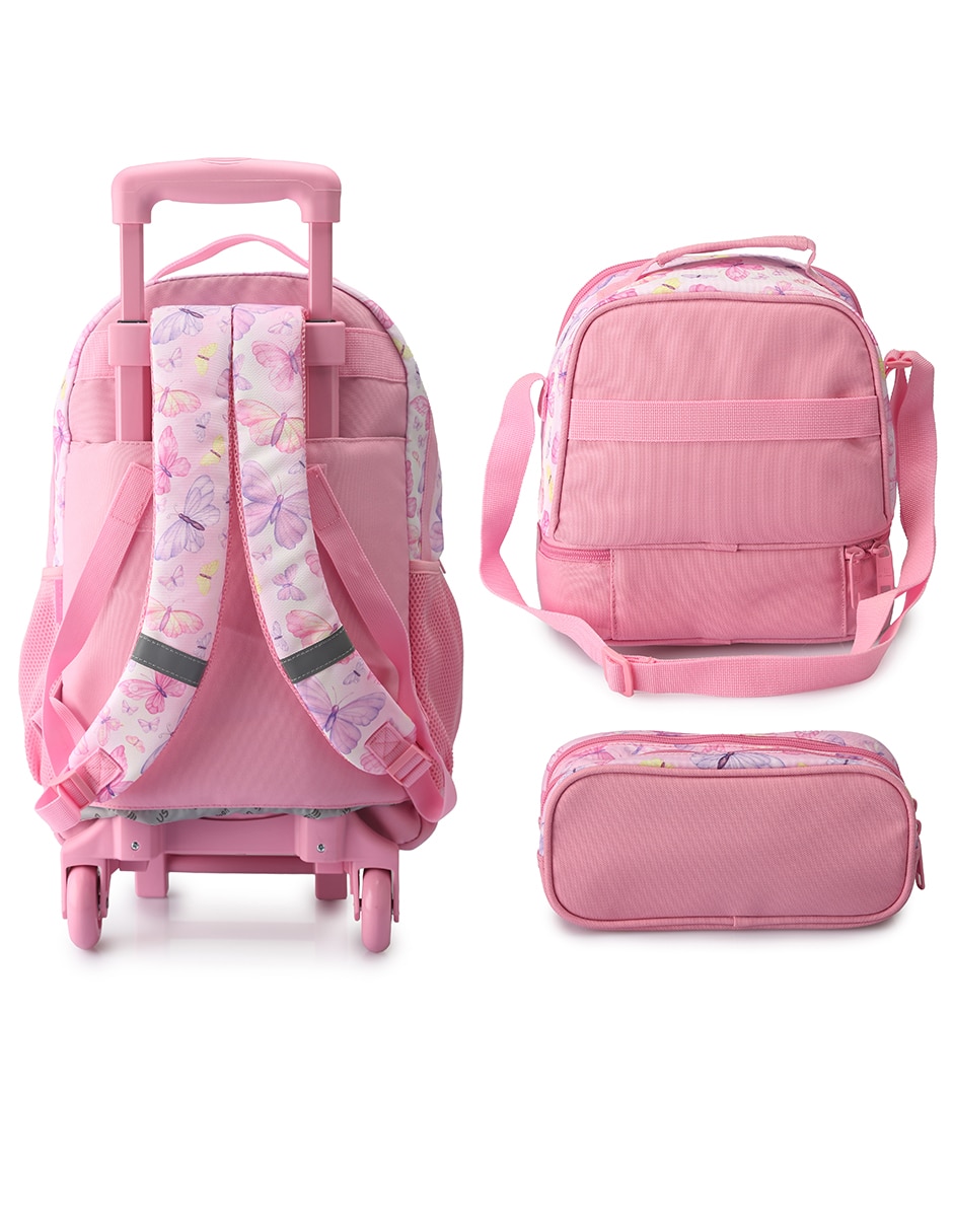 Set mochila escolar animal US Urban para niña
