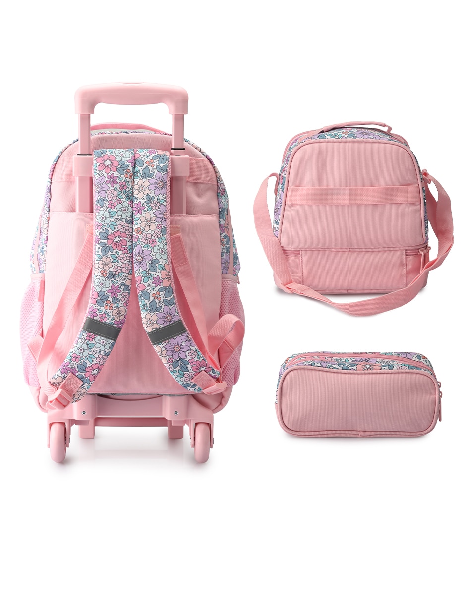 Set mochila escolar animal US Urban para niña