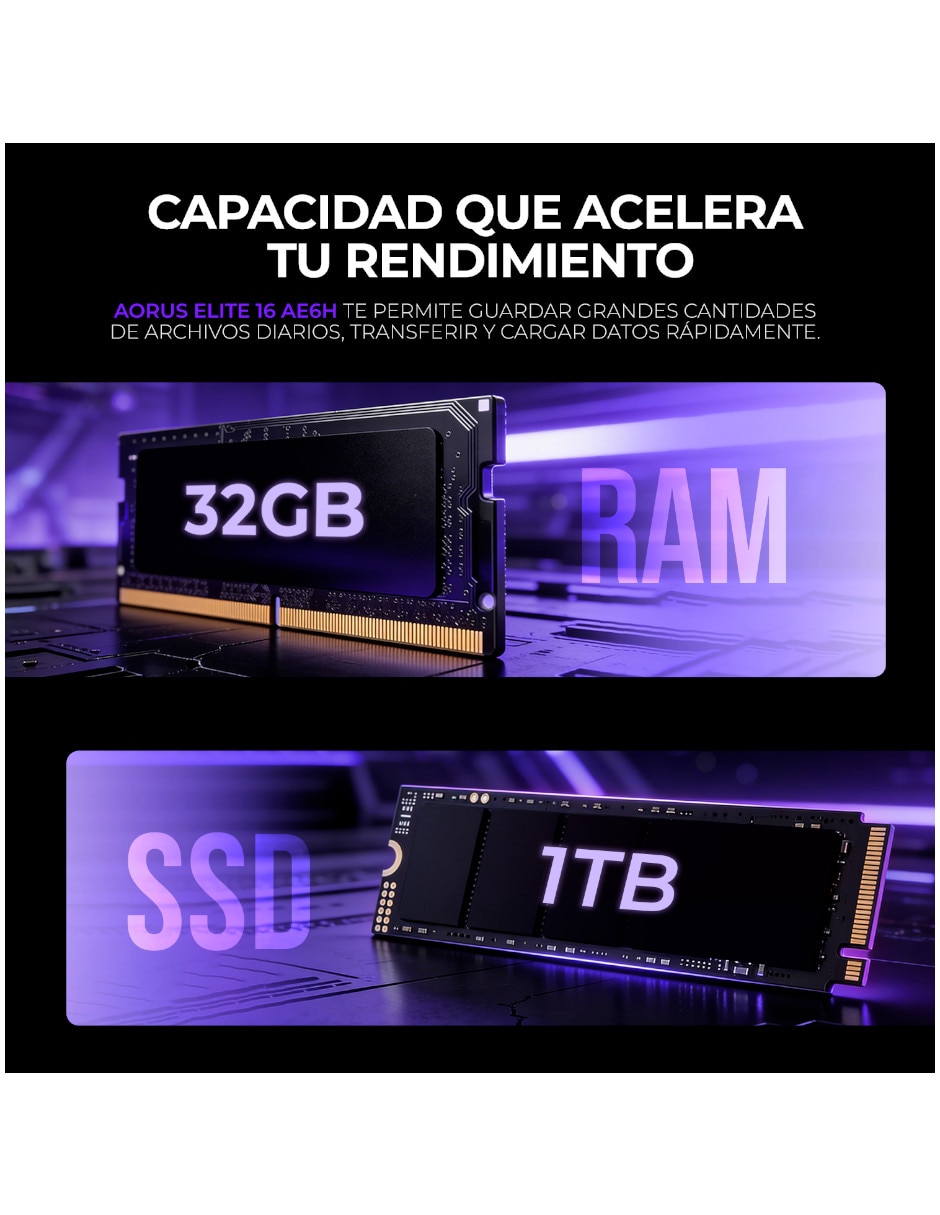 Laptop gamer BWHC3USC64SH 16 pulgadas 2560x1600 Intel Core Ultra 9 Nvidia GeForce RTX 5070 32 GB RAM 1 TB SSD 9