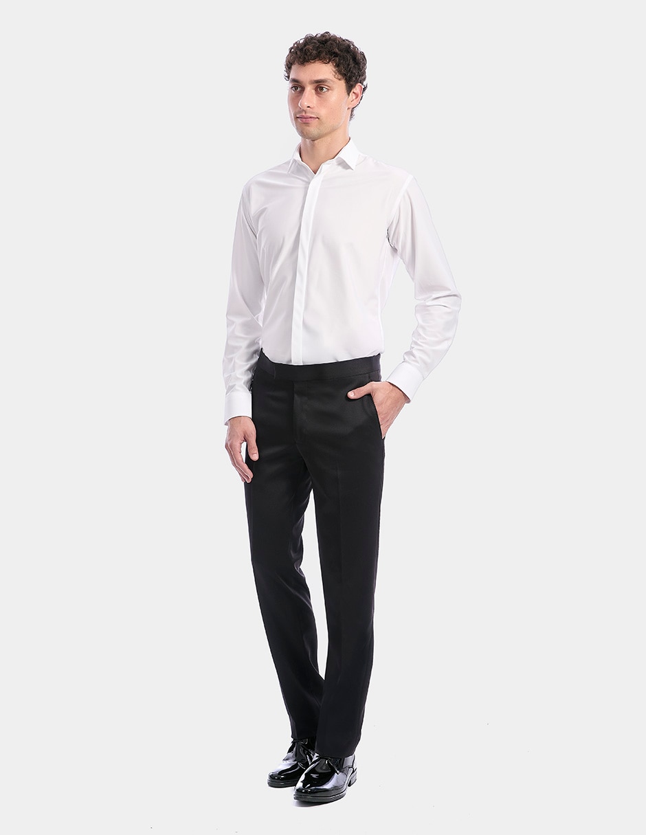 Camisa de vestir manga larga para hombre 5
