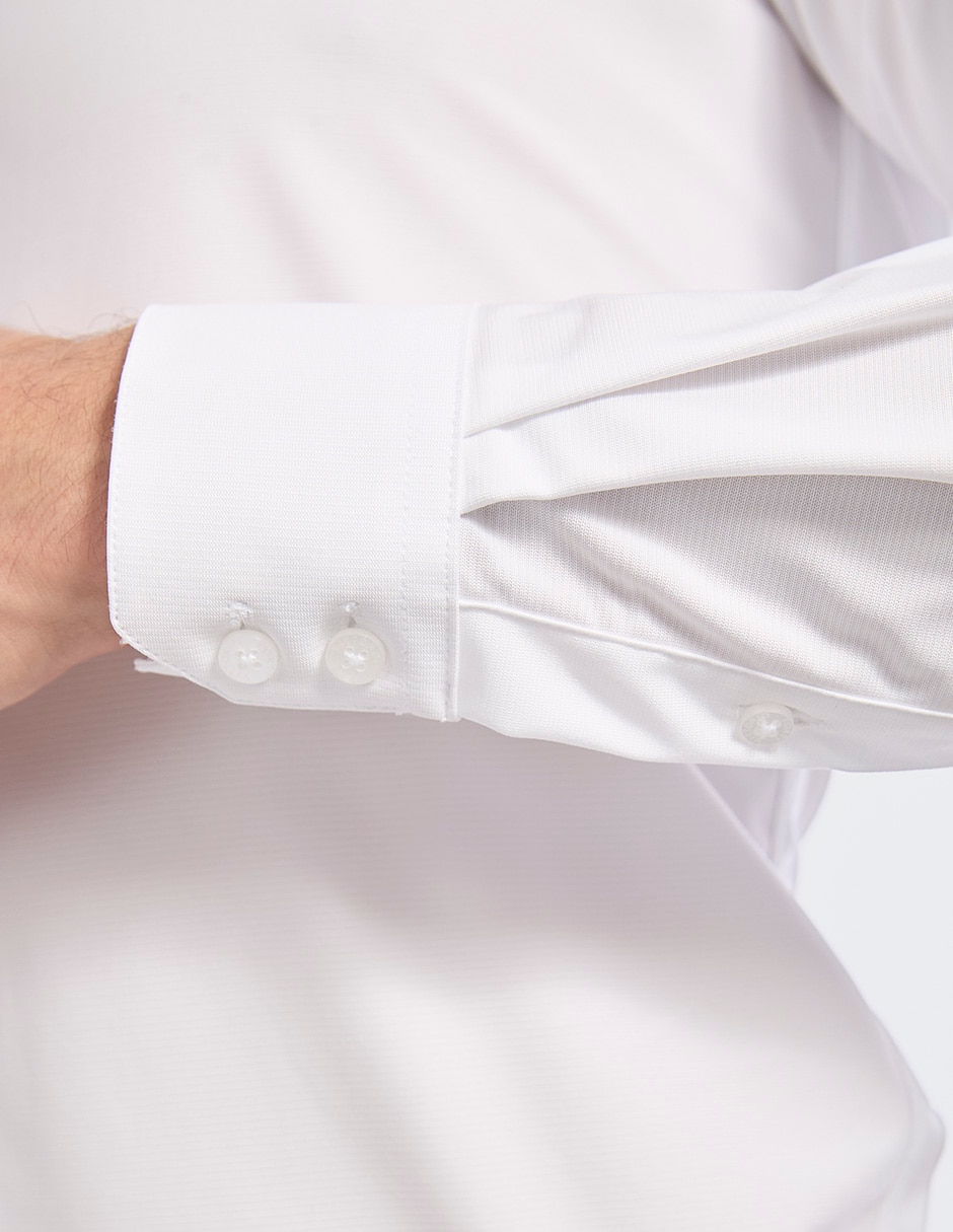 Camisa de vestir manga larga para hombre 7