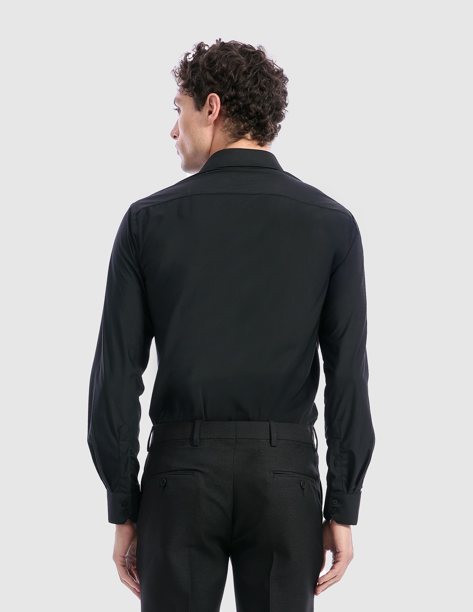 Camisa de vestir Vittorio Forti manga larga para hombre