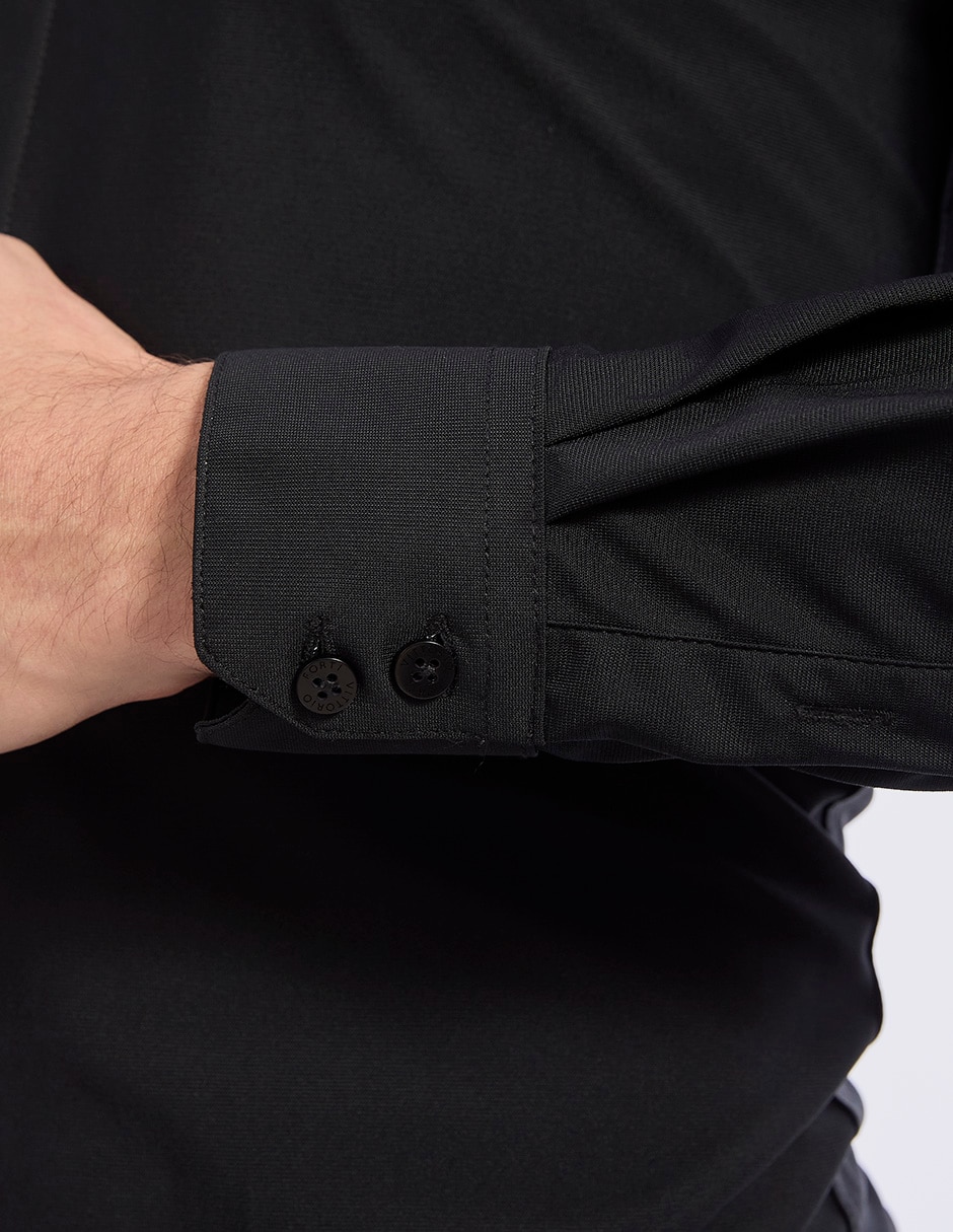 Camisa de vestir Vittorio Forti manga larga para hombre