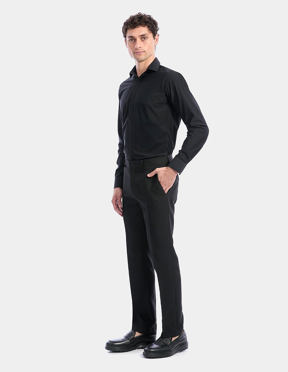 Camisa de vestir Vittorio Forti manga larga para hombre