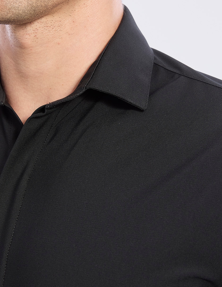 Camisa de vestir Vittorio Forti manga larga para hombre