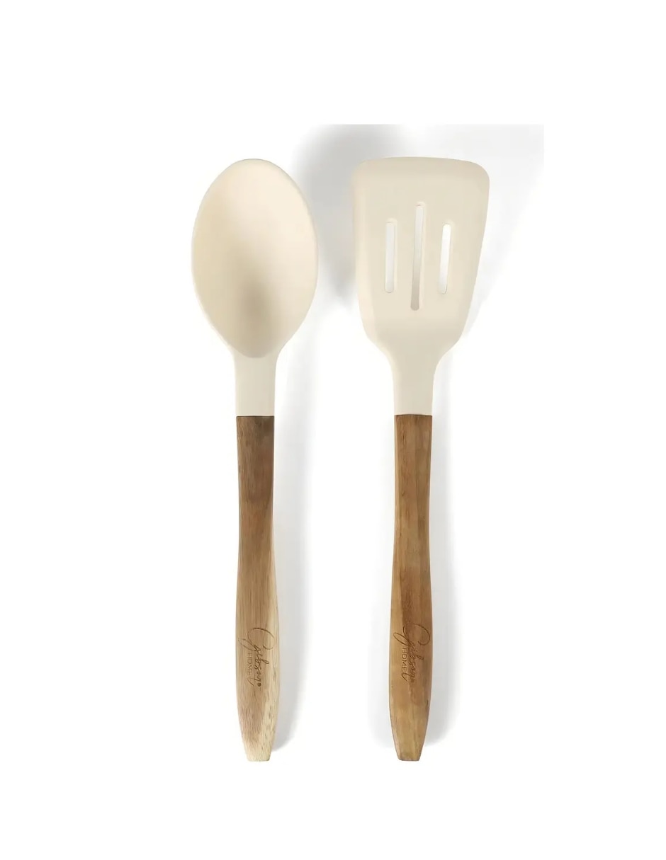 Batería de cocina Gibson Home de cerámica antiadherente de 7 piezas
