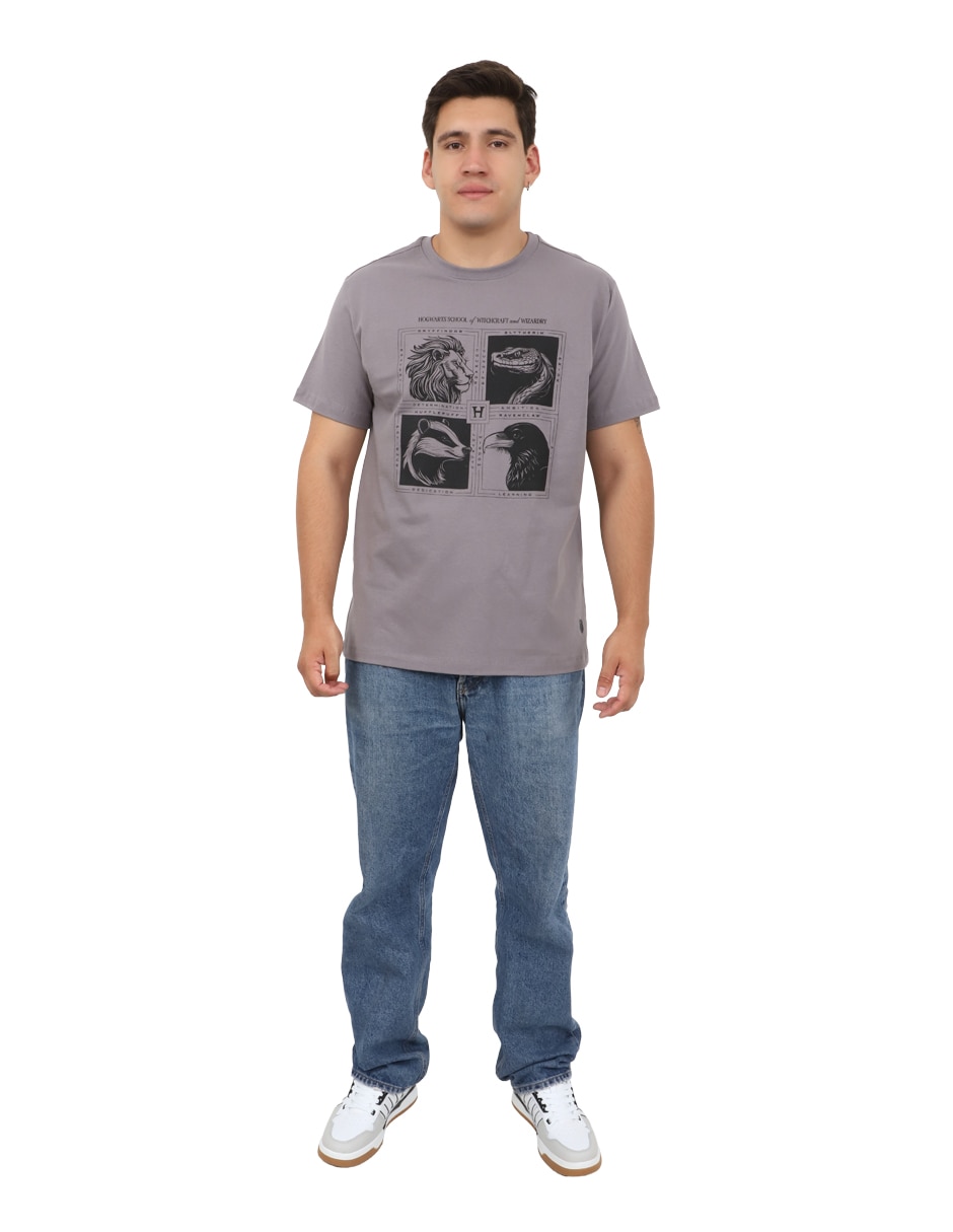 Playera Pcro cuello redondo para hombre