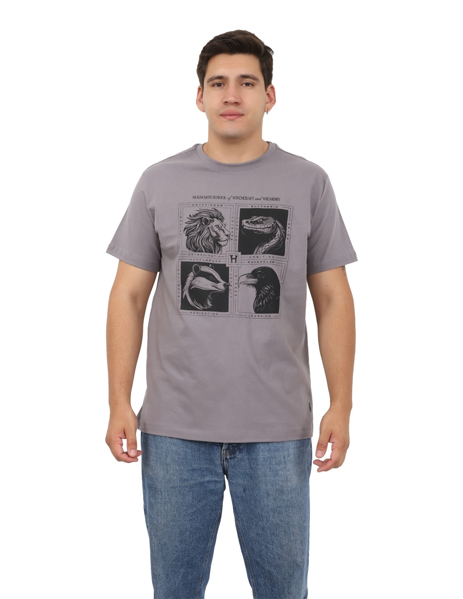 Playera Pcro cuello redondo para hombre 2