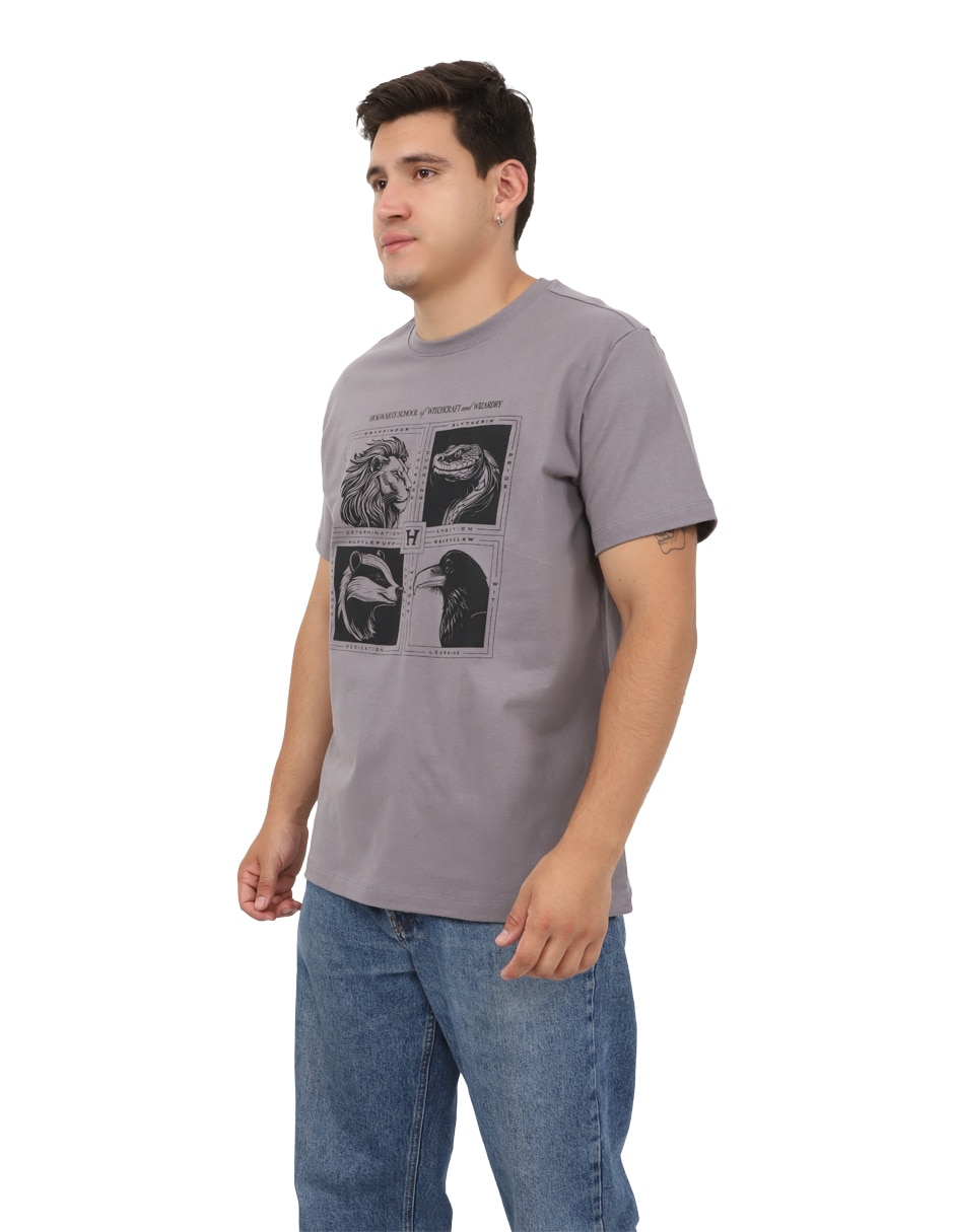 Playera Pcro cuello redondo para hombre 4