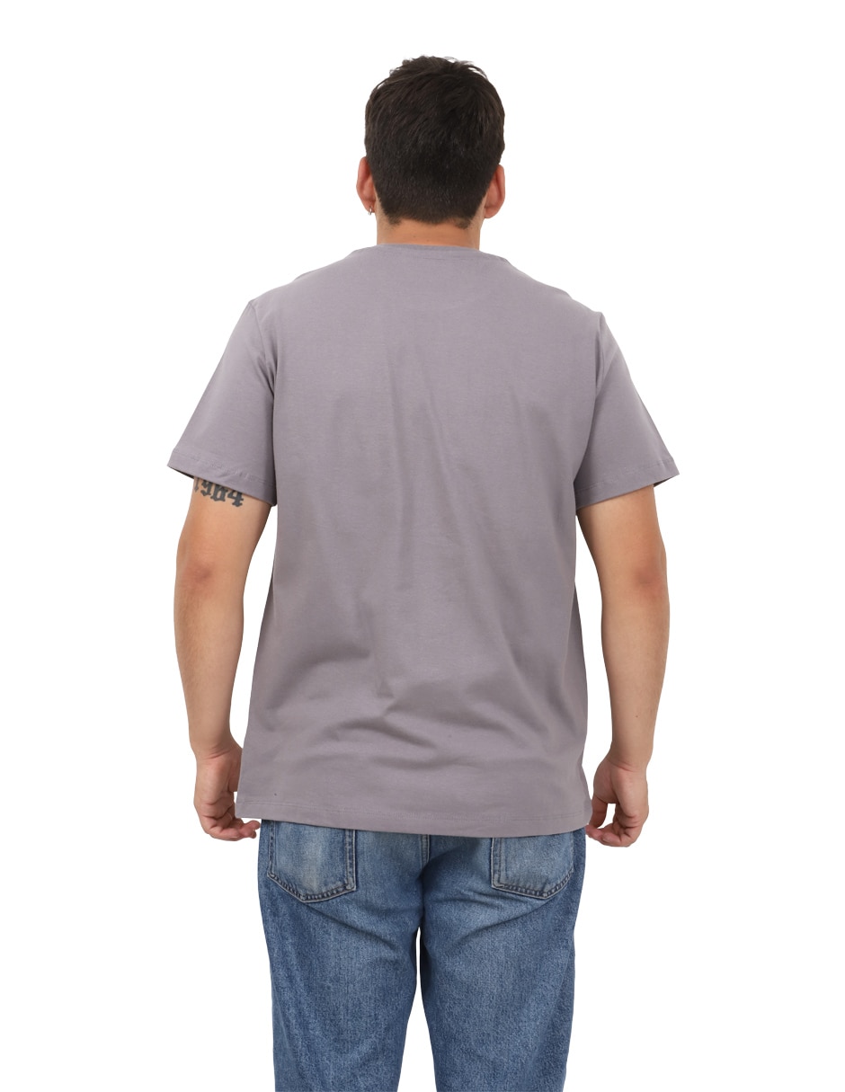 Playera Pcro cuello redondo para hombre 5