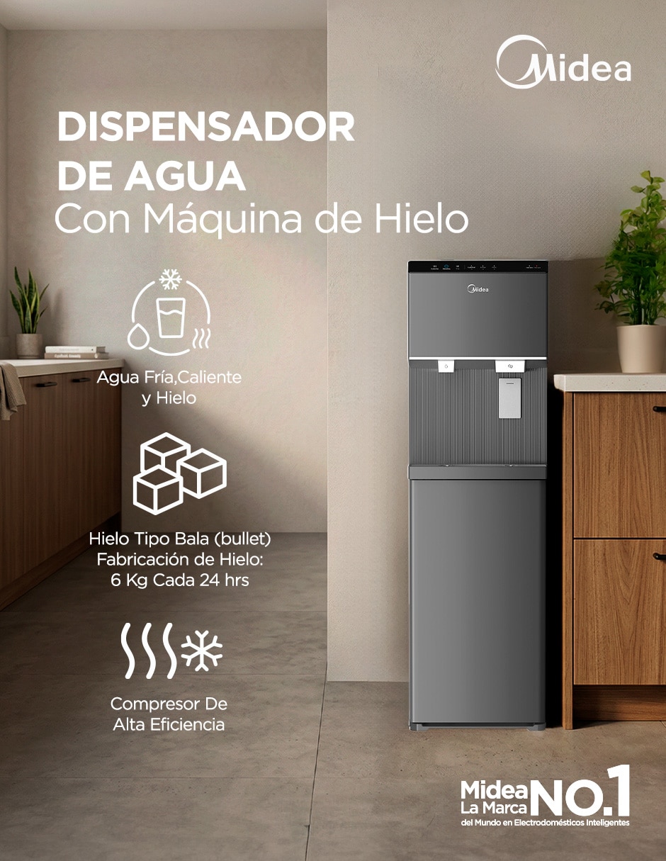 Dispensador de agua eléctrico yl2560smx 6