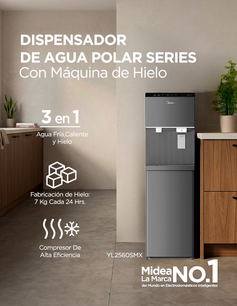 Dispensador de agua eléctrico yl2560smx 9