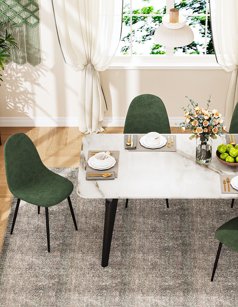 Juego de sillas 4 piezas Charlton Dream Green Furniturer
