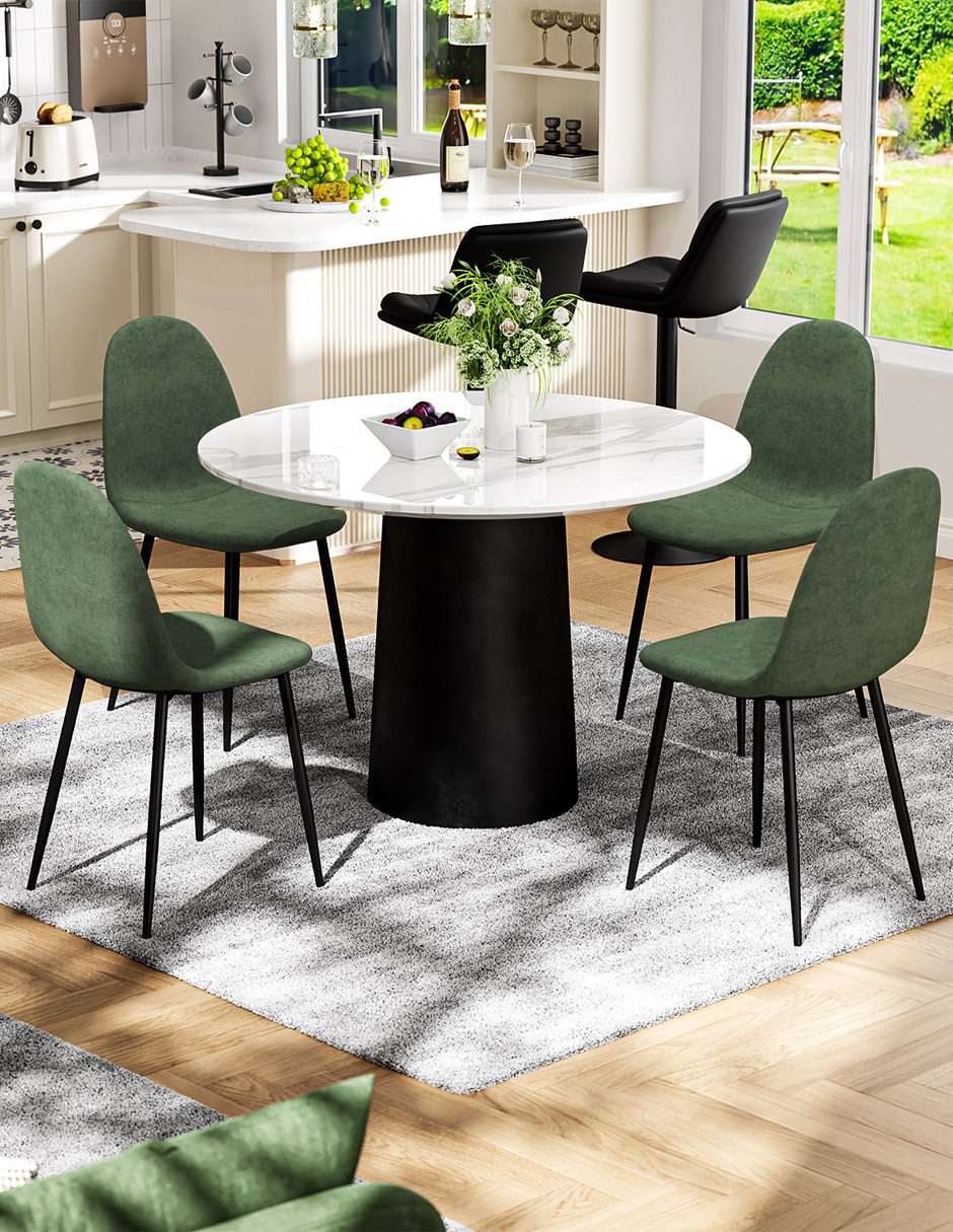 Juego de sillas 4 piezas Charlton Dream Green Furniturer