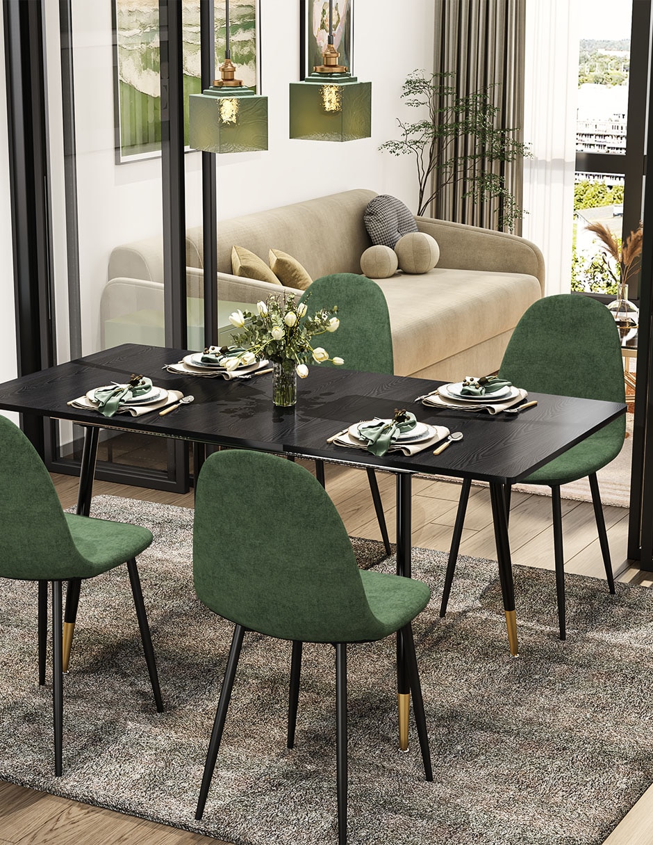 Juego de sillas 4 piezas Charlton Dream Green Furniturer