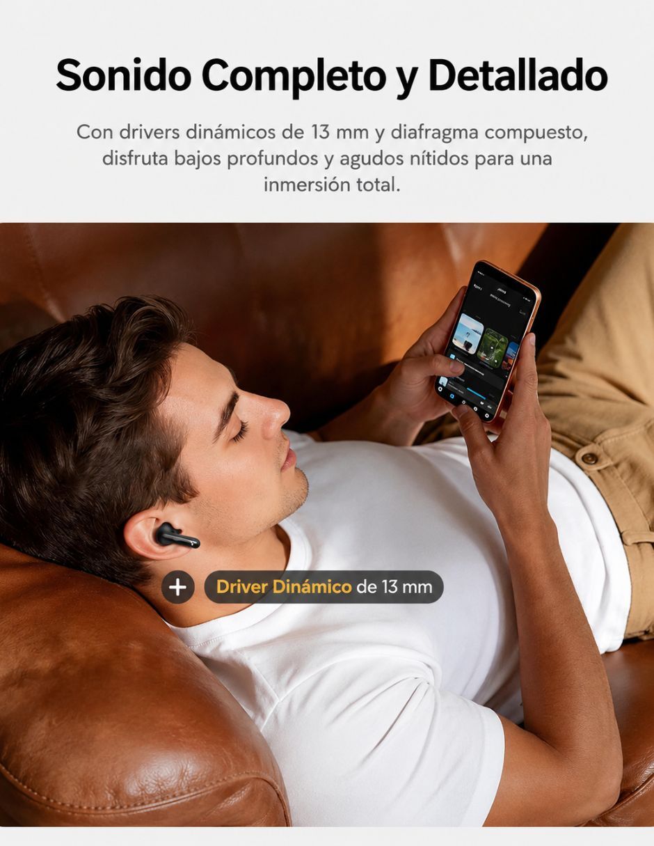 audifonos bluetooth havit tw982 pro inalambricos anc alámbrica con sí 3