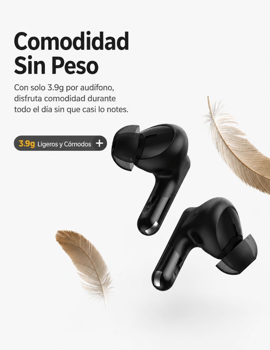 audifonos bluetooth havit tw982 pro inalambricos anc alámbrica con sí 10
