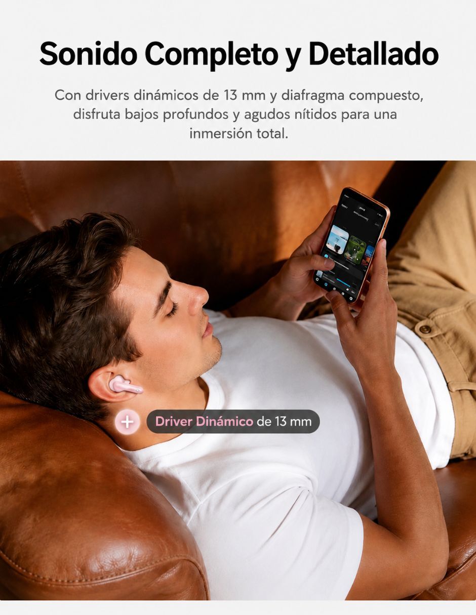 audifonos bluetooth havit tw982 pro inalambricos anc inalámbrica con sí 11