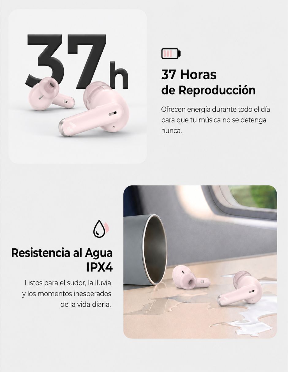 audifonos bluetooth havit tw982 pro inalambricos anc inalámbrica con sí 6