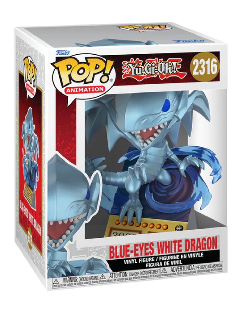 Pop! Animation Yu-Gi-Oh! Dragón Blanco de Ojos Azules