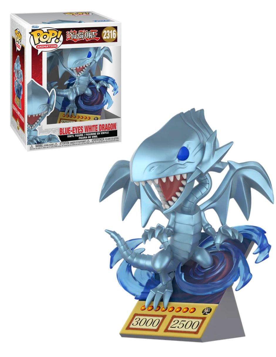 Pop! Animation Yu-Gi-Oh! Dragón Blanco de Ojos Azules