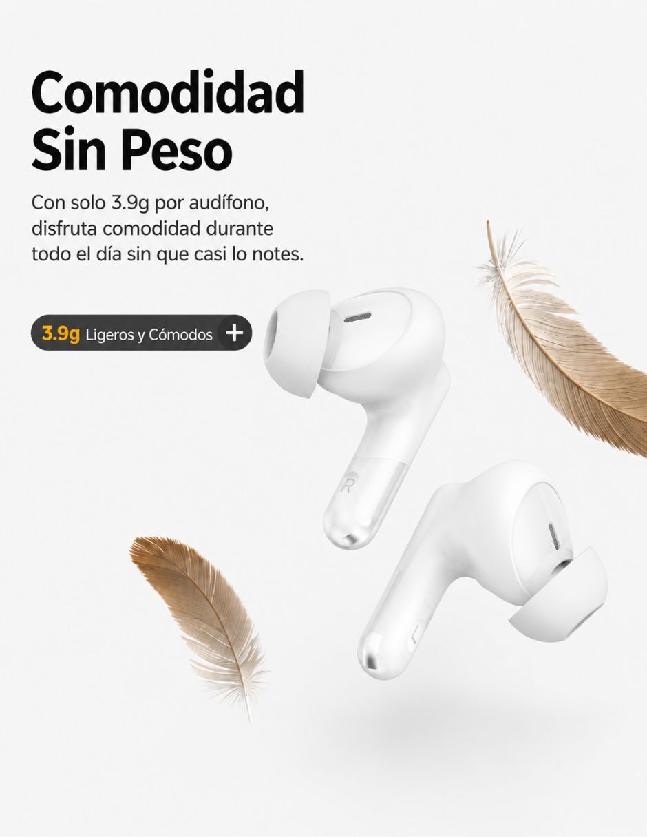 audifonos bluetooth havit tw982 pro inalambricos anc alámbrica con sí 6
