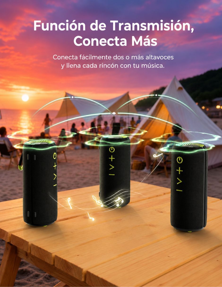 Bocina portátil bluetooth 4