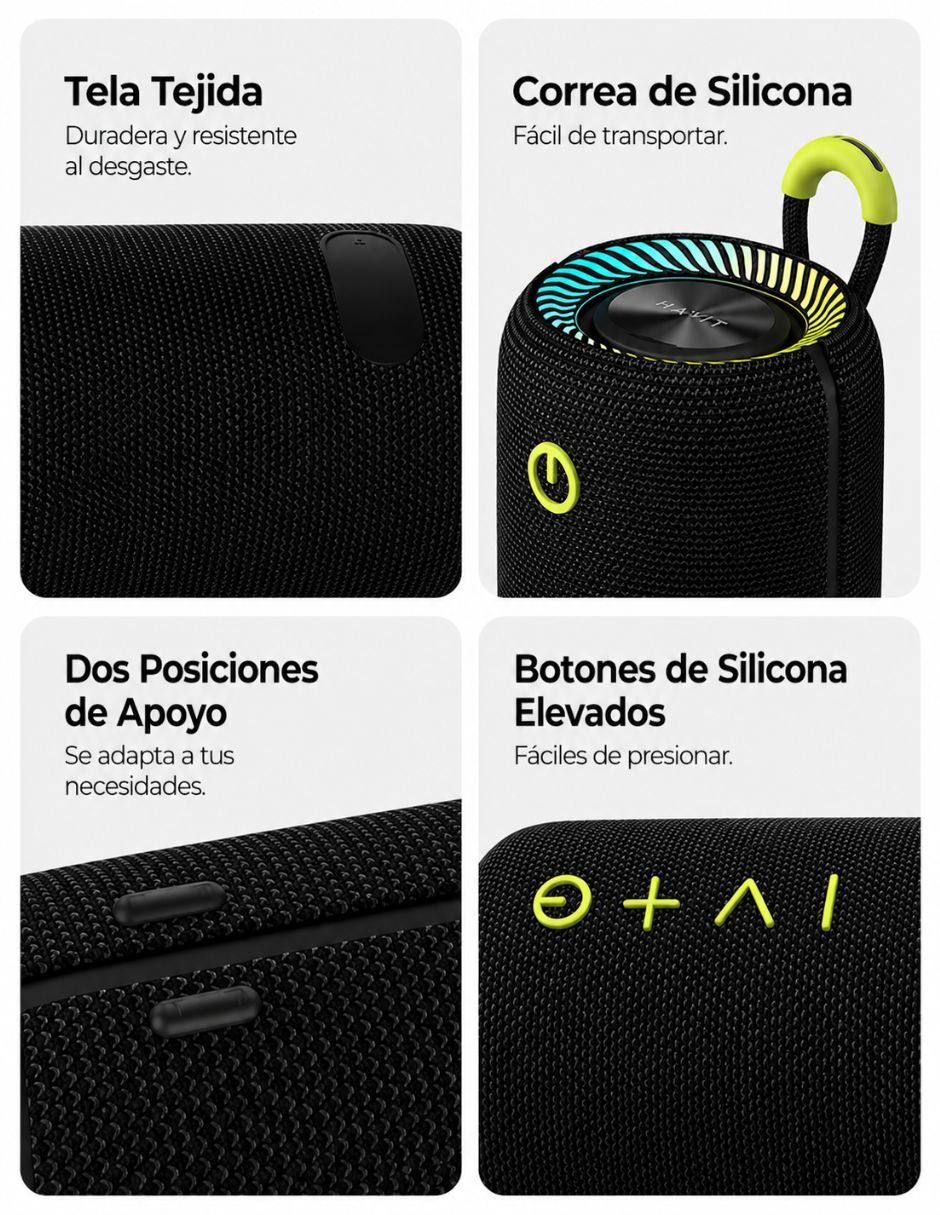 Bocina portátil bluetooth 6