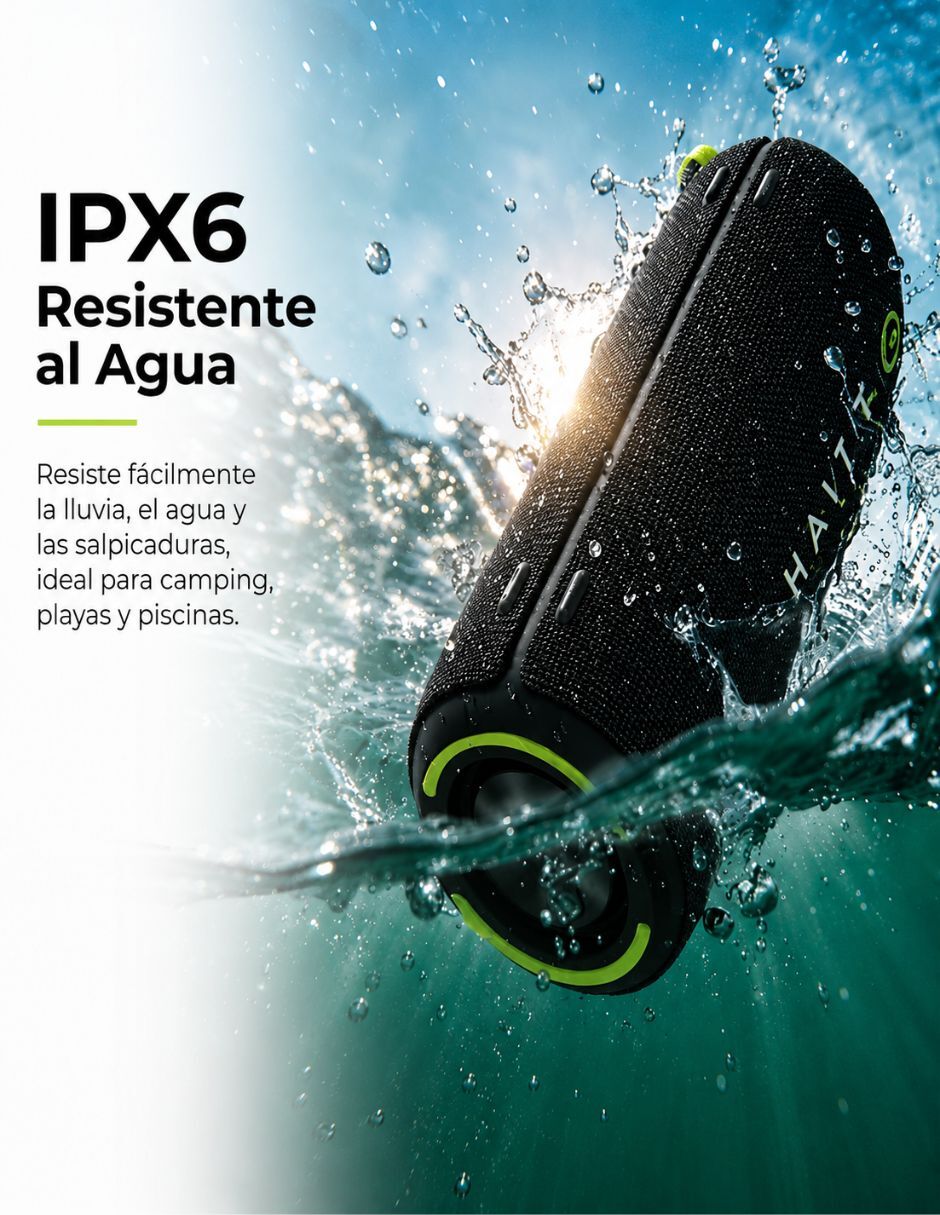 Bocina portátil bluetooth 7