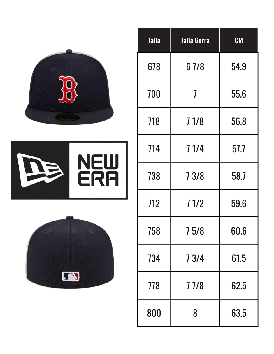 Gorra visera plana cerrada para béisbol boston red sox boston red sox para unisex 4